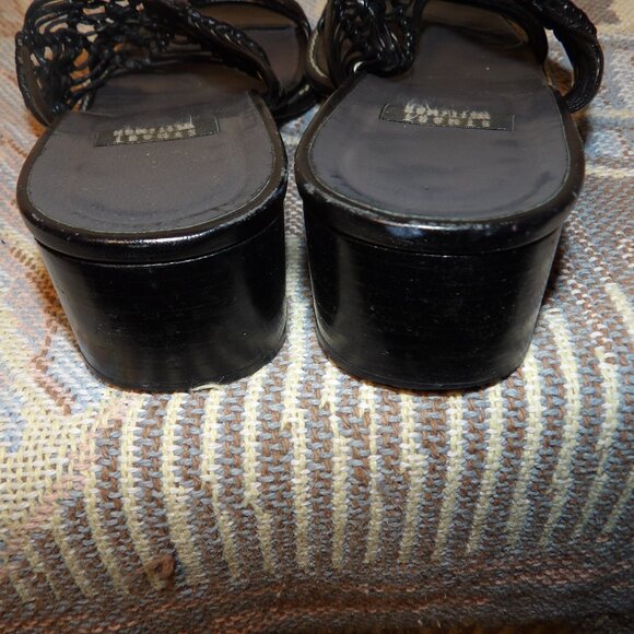 Stuart Weitzman Slide On Sandals Abt Sz 7 - Picture 7 of 9